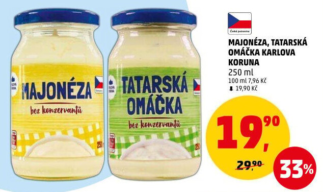 Majonéza Karlova Koruna