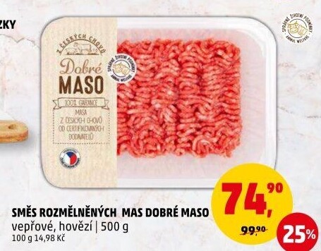 Mleté maso mix Dobré maso