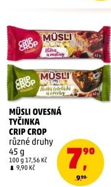 Müsli tyčinka Crip Crop