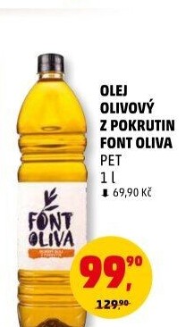 Olej z pokrutin Fontoliva