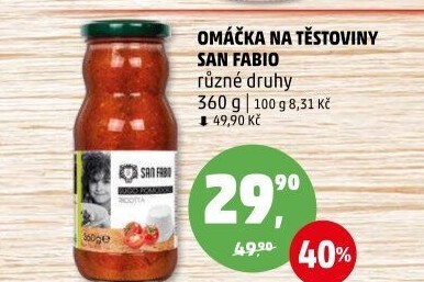 Omáčky San Fabio