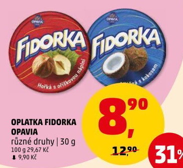 Oplatky Fidorka Opavia