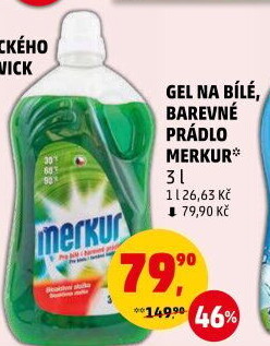 Prací gel Merkur