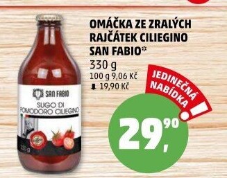 Rajčatová omáčka San Fabio