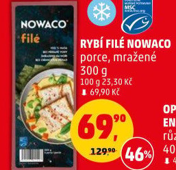 Rybí filé mražené Nowaco