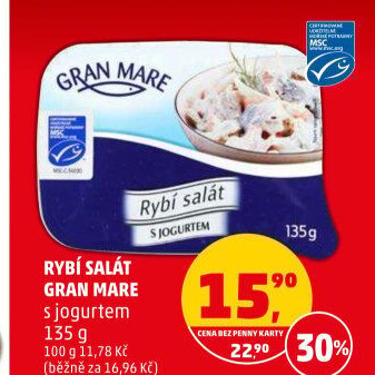 Salát rybí s jogurtem Gran Mare