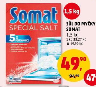 Sůl do myčky Somat