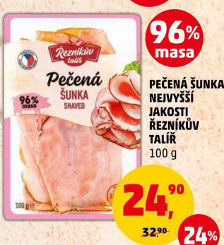 Šunka pečená nejvyšší jakosti Řezníkův talíř