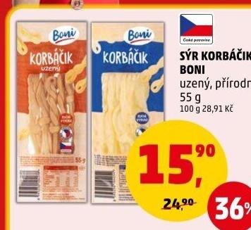 Sýr Korbáčky Boni