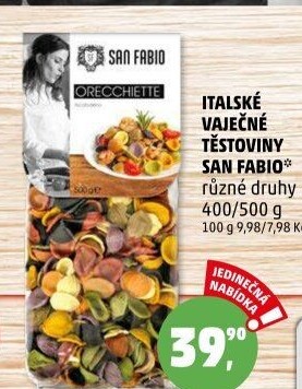 Těstoviny San Fabio