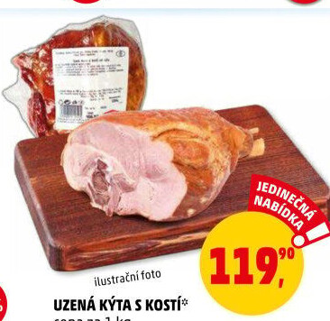 Uzená kýta s kostí