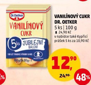 Vanilínový cukr Dr. Oetker