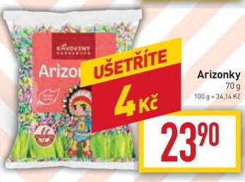 Burizony rýžové Arizonky Kávoviny