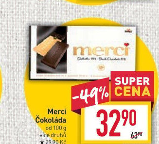 Čokoláda Merci