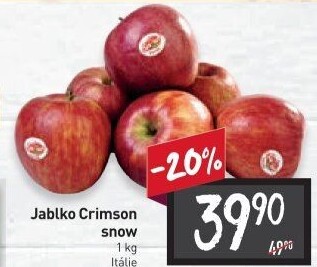 Jablka Crimson Snow