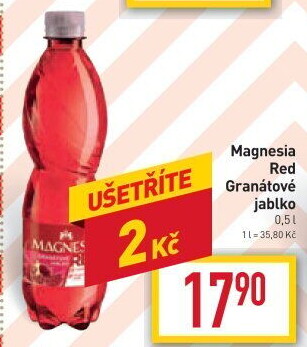 Minerální voda Magnesia Red