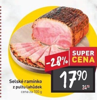 Šunka selské ramínko