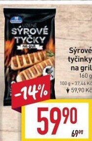 Sýrové tyčinky na gril Milko