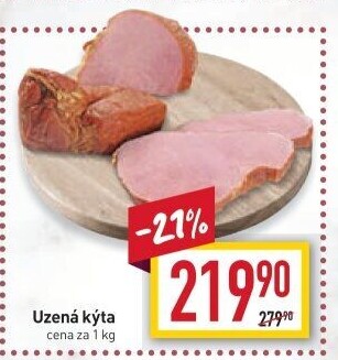 Uzená kýta bez kosti