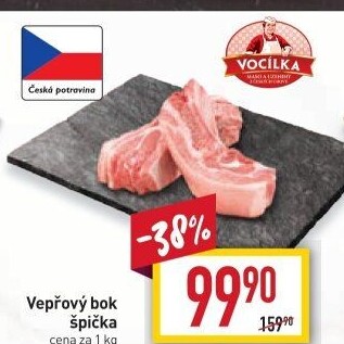 Vepřový bok špička Vocílka
