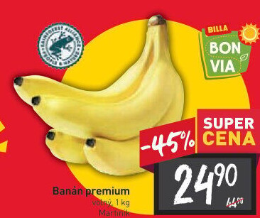 Banány Premium Billa Bonvia