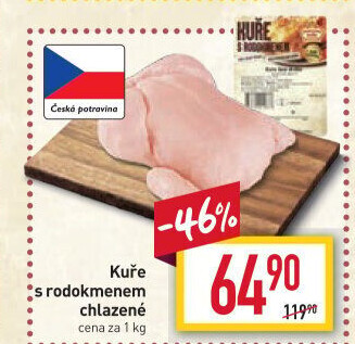 Kuře s rodokmenem Vodňanské kuře