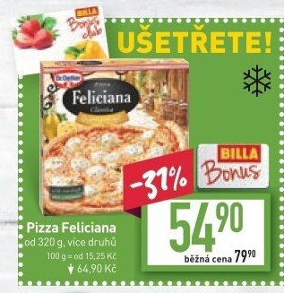 Pizza mražená FelicianaDr. Oetker