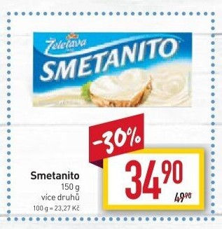 Sýr tavený Smetanito Želetava