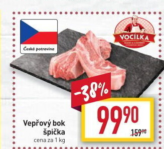 Vepřový bok špička Vocílka