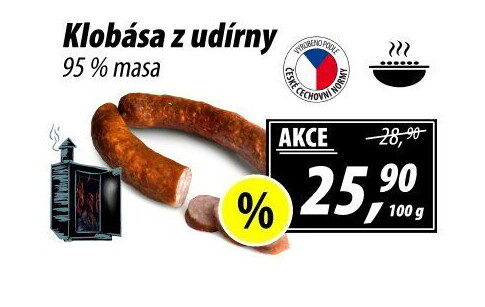 Klobása z udírny
