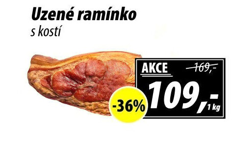 Uzené ramínko s kostí