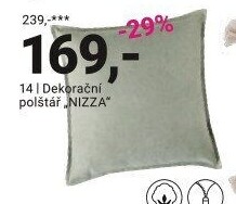 DEKORAČNÍ POLŠTÁŘ „NIZZA“