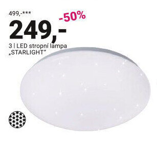 LED STROPNÍ LAMPA „STARLIGHT“
