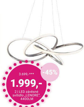 LED ZÁVĚSNÉ SVÍTIDLO „LENORE“