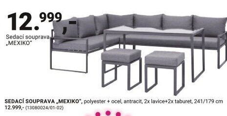 SEDACÍ SOUPRAVA „MEXIKO“