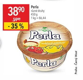 Margarín máslová příchuť Perla