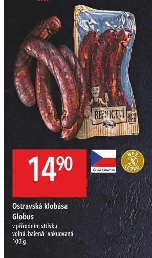 Ostravská klobása Globus