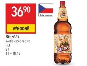 Pivo světlé výčepní 10° Březňák