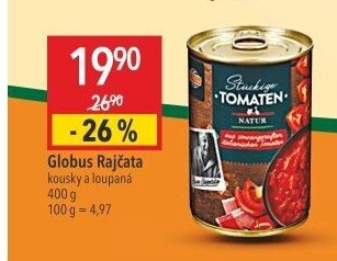 Rajčata kousky Globus