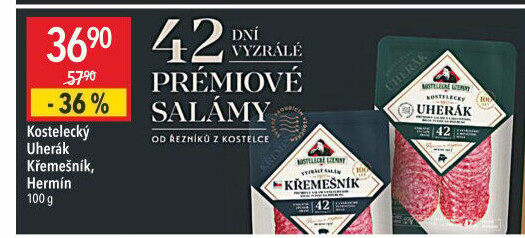 Salám Uherák kostelecký Kostelecké uzeniny