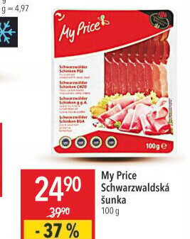 Schwarzwaldská šunka My Price