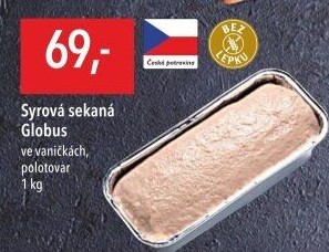 Sekaná syrová Globus