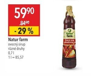 Sirup Natur Farm