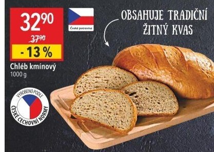 Chléb kmínový