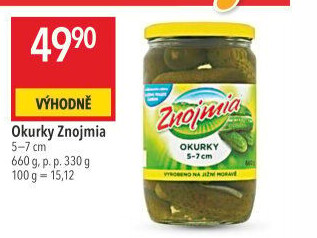 Okurky Znojmia