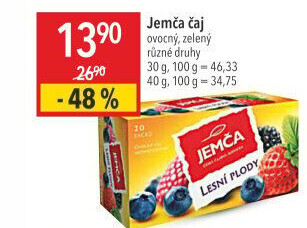 Ovocný čaj Jemča