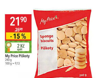 Piškoty My Price
