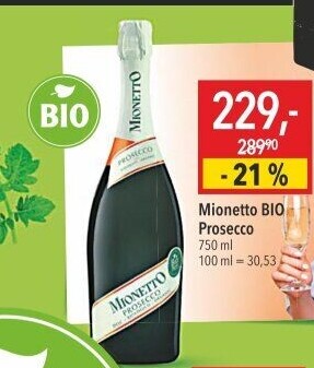 Prosecco Bio Mionetto