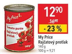 Rajčatový protlak My Price