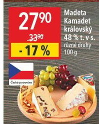Sýr Kamadet královský Madeta